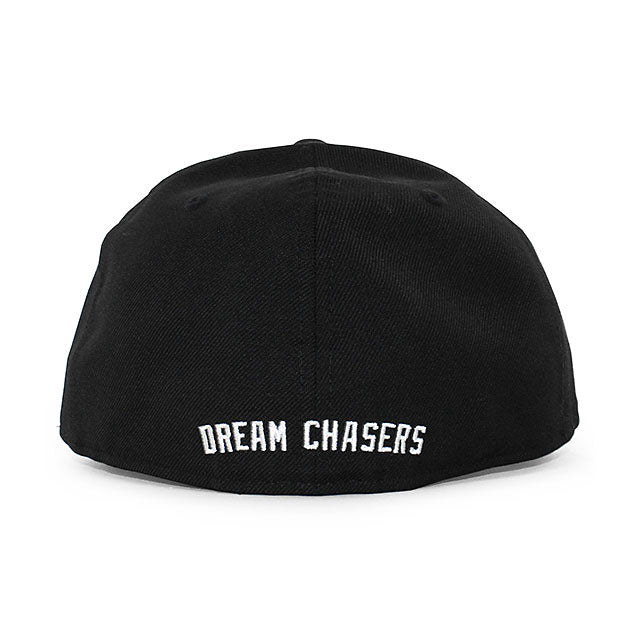 MEEK MILLコラボ ニューエラ キャップ 59FIFTY ドリームチェイサーズ LOGO FITTED CAP BLACK