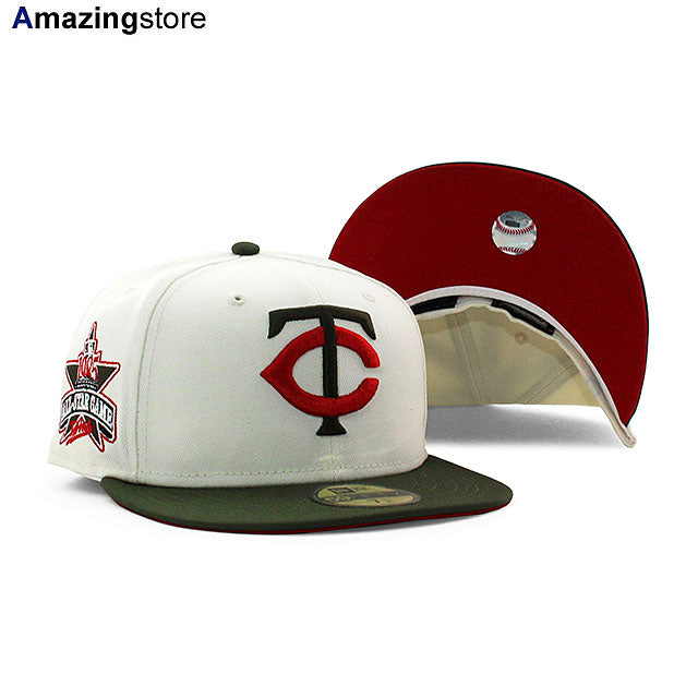 ニューエラ キャップ 59FIFTY ミネソタ ツインズ MLB 1985 ALL STAR GAME RED BOTTOM FITTED –  Amazingstore