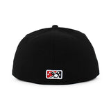 ニューエラ キャップ 59FIFTY アーカンソー トラベラーズ MiLB ON-FIELD AUTHENTIC ROAD FITTED CAP BLACK