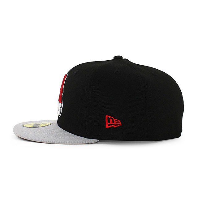 ニューエラ キャップ 59FIFTY アーカンソー トラベラーズ MiLB ON-FIELD AUTHENTIC ROAD FITTED CAP BLACK