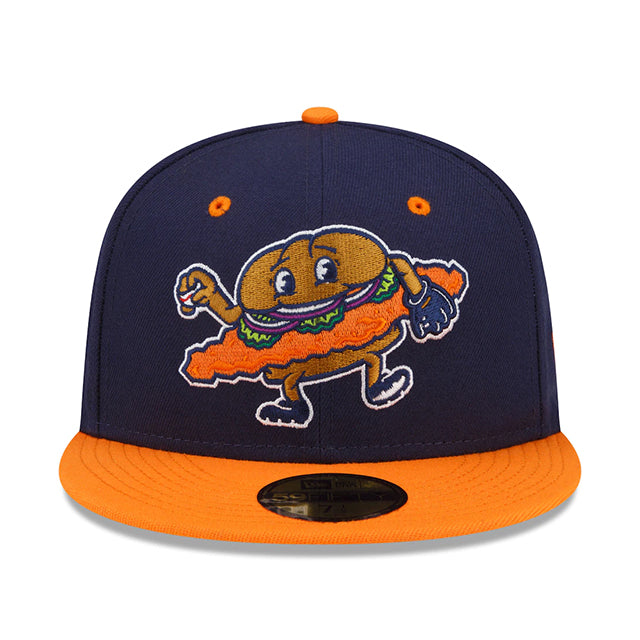 ニューエラ 59FIFTY ピオリア チーフス MiLB THEME NIGHT FITTED CAP NAVY