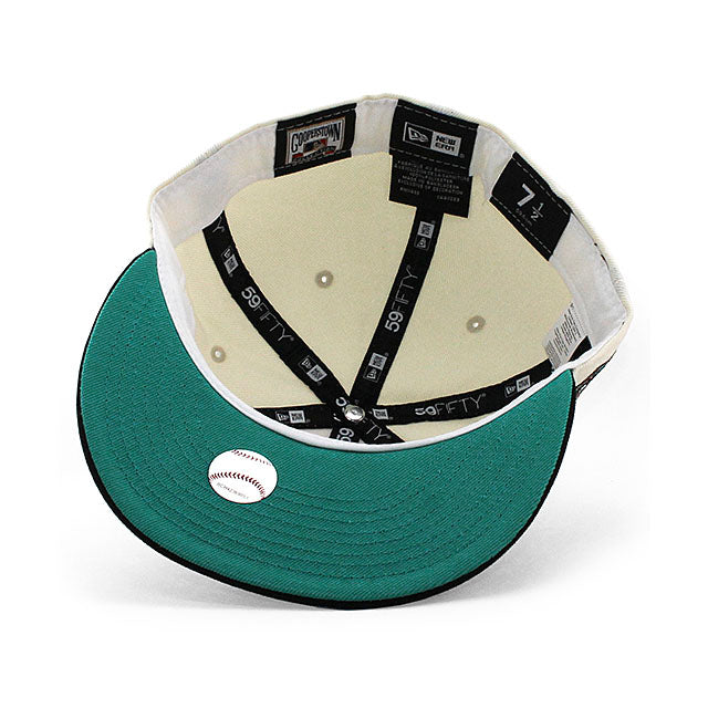 ニューエラ キャップ 59FIFTY アリゾナ ダイヤモンドバックス MLB 10TH TEAL BOTTOM FITTED CAP CRE –  Amazingstore