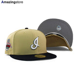 ニューエラ キャップ 59FIFTY クリーブランド インディアンス MLB 10TH ANNIVERSARY GREY BOTTOM FITTED CAP VEGAS GOLD NEW ERA CLEVELAND INDIANS