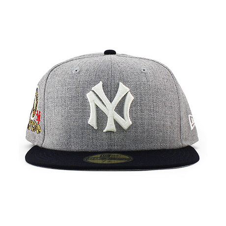 ニューエラ キャップ 59FIFTY ニューヨーク ヤンキース MLB 1923 WORLD SERIES GREY BOTTOM FITTED CAP HEATHER GREY NEW ERA NEW YORK YANKEES