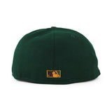 ニューエラ キャップ 59FIFTY ロサンゼルス ドジャース MLB 1959 WORLD SERIES PEACH BOTTOM FITTED CAP DARK GREEN