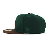 ニューエラ キャップ 59FIFTY ロサンゼルス ドジャース MLB 1959 WORLD SERIES PEACH BOTTOM FITTED CAP DARK GREEN