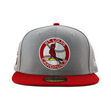 ニューエラ キャップ 59FIFTY セントルイス カージナルス MLB 1966 ALL STAR GAME KELLY GREEN BOTTOM FITTED CAP GREY NEW ERA ST.LOUIS CARDINALS