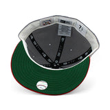 ニューエラ キャップ 59FIFTY セントルイス カージナルス MLB 1966 ALL STAR GAME KELLY GREEN BOTTOM FITTED CAP GREY NEW ERA ST.LOUIS CARDINALS