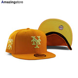 ニューエラ キャップ 59FIFTY ニューヨーク メッツ MLB 1969 WORLD SERIES LEMON BOTTOM FITTED CAP ORANGE