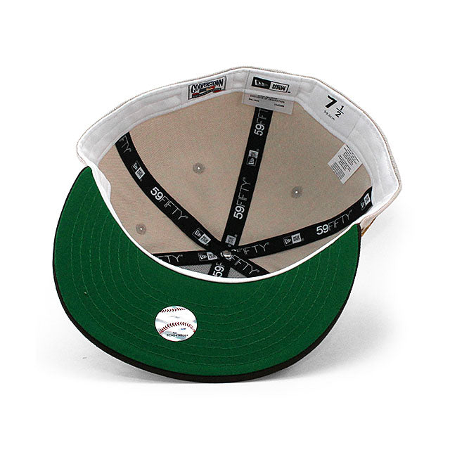 ニューエラ キャップ 59FIFTY ヒューストン アストロズ MLB 1986 ALL STAR GREEN BOTTOM FITTED CAP STONE