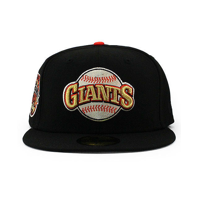 ニューエラ キャップ 59FIFTY サンフランシスコ ジャイアンツ MLB 1984 ALL STAR GREY BOTTOM FITTED CAP BLACK