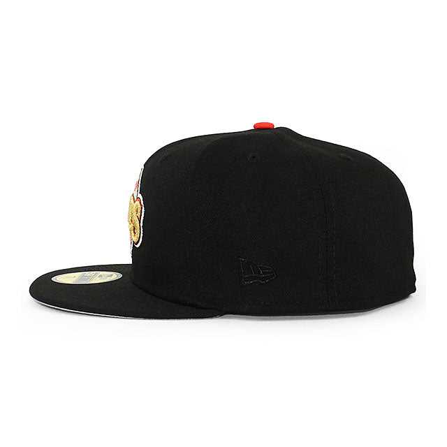 ニューエラ キャップ 59FIFTY サンフランシスコ ジャイアンツ MLB 1984 ALL STAR GREY BOTTOM FITTED CAP BLACK