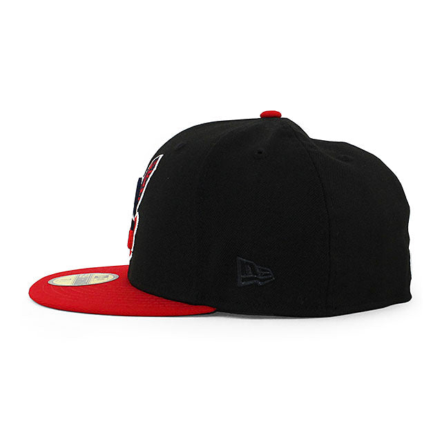 ニューエラ キャップ 59FIFTY クリーブランド インディアンス MLB 1995 WORLD SERIES FITTED CAP BL –  Amazingstore