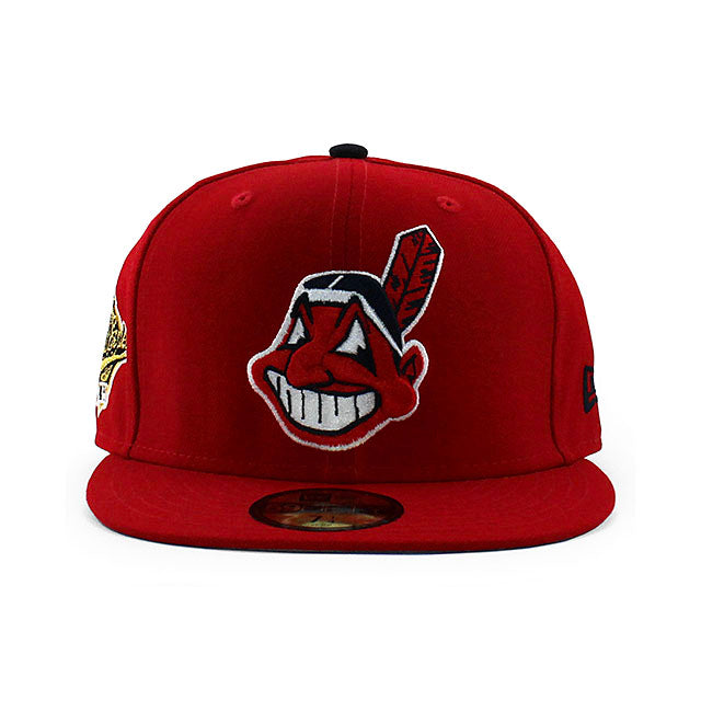 ニューエラ キャップ 59FIFTY クリーブランド インディアンス MLB 1995 WORLD SERIES FITTED CAP RE –  Amazingstore