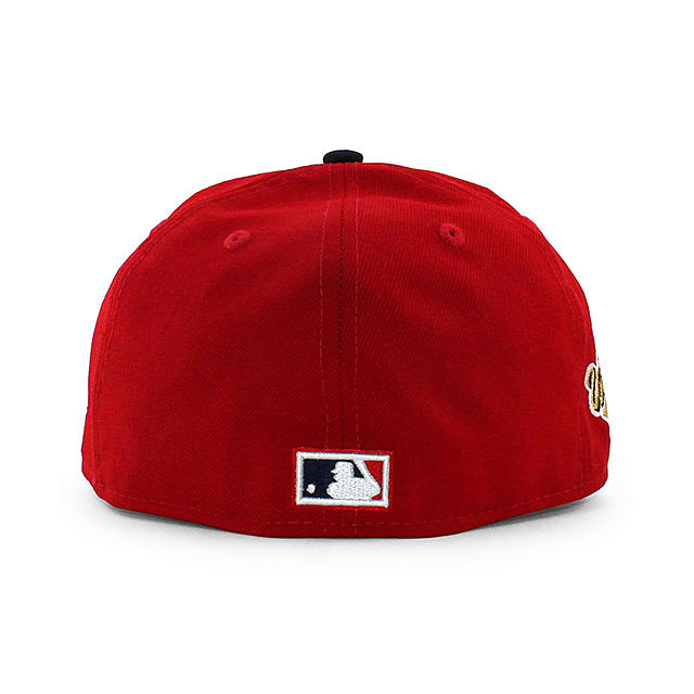 ニューエラ キャップ 59FIFTY クリーブランド インディアンス MLB 1995 WORLD SERIES FITTED CAP RED