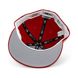 ニューエラ キャップ 59FIFTY クリーブランド インディアンス MLB 1995 WORLD SERIES FITTED CAP RED