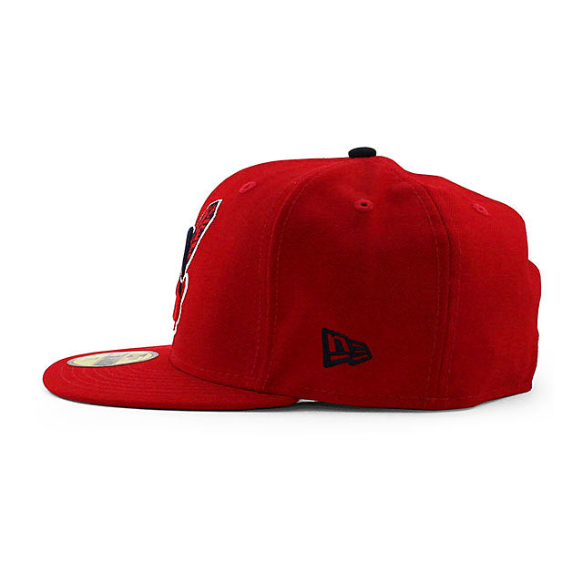 ニューエラ キャップ 59FIFTY クリーブランド インディアンス MLB 1995 WORLD SERIES FITTED CAP RE –  Amazingstore