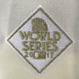ニューエラ キャップ 59FIFTY ヒューストン アストロズ MLB 2017 WORLD SERIES GREY BOTTOM FITTED CAP CREAM NEW ERA HOUSTON ASTROS