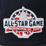 ニューエラ キャップ 59FIFTY ワシントン ナショナルズ MLB 2018 ALL STAR GAME RED BOTTOM FITTED CAP NAVY NEW ERA WASHINGTON NATIONALS