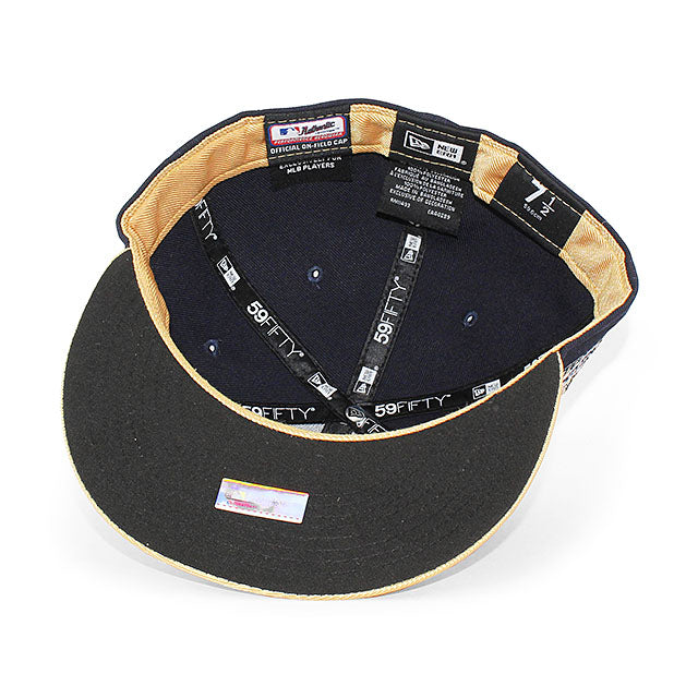 ニューエラ キャップ 59FIFTY ヒューストン アストロズ MLB 2023 GOLD COLLECTION FITTED CAP NAVY NEW ERA HOUSTON ASTROS