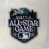 ニューエラ キャップ 59FIFTY シアトル マリナーズ MLB 2023 ALL STAR GAME GREY BOTTOM FITTED CAP CREAM