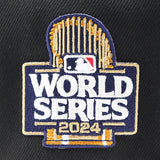 2024 ワールドシリーズモデル ニューエラ キャップ 59FIFTY ロサンゼルス ドジャース MLB WORLD SERIES SIDE PATCH FITTED CAP BLACK