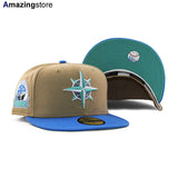 ニューエラ キャップ 59FIFTY シアトル マリナーズ MLB 30TH ANNIVERSARY MINT BOTTOM FITTED CAP BEIGE