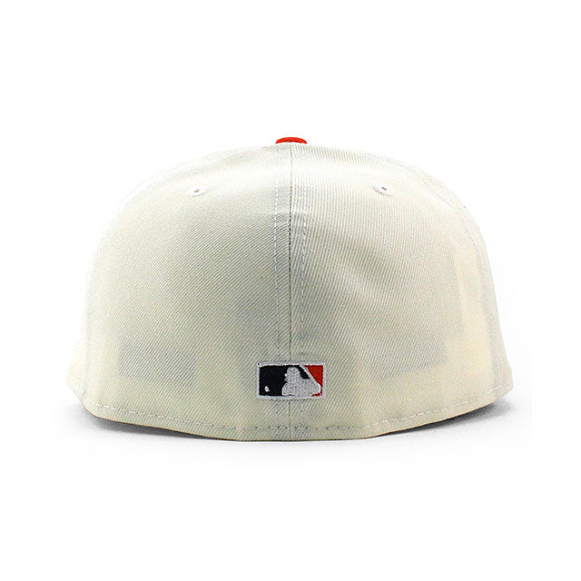 ニューエラ キャップ 59FIFTY ヒューストン アストロズ MLB 45TH ANNIVERSARY GREY BOTTOM FITTED CAP CREAM