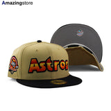 ニューエラ キャップ 59FIFTY ヒューストン アストロズ MLB 45TH GREY BOTTOM FITTED CAP V GOLD