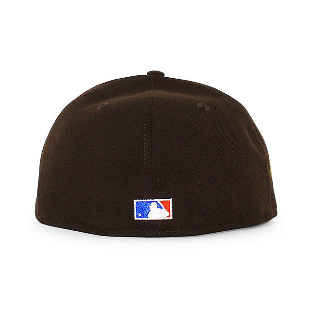 ニューエラ キャップ 59FIFTY ロサンゼルス ドジャース MLB 50TH ANNIVERSARY KELLY GREEN BOTTOM FITTED CAP BROWN