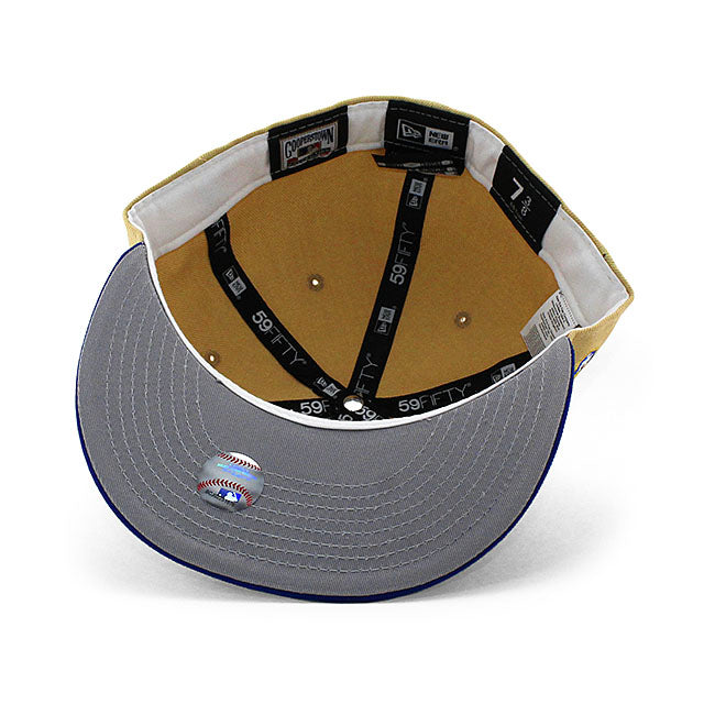 ニューエラ キャップ 59FIFTY ニューヨーク メッツ MLB 50TH ANNIVERSARY GREY BOTTOM FITTED CAP VEGAS GOLD