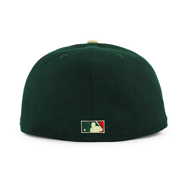 ニューエラ キャップ 59FIFTY ニューヨーク ヤンキース MLB 50TH ANNIVERSARY KELLY GREEN BOTTOM FITTED CAP DK GREEN