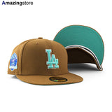 ニューエラ キャップ 59FIFTY ロサンゼルス ドジャース MLB 60TH ANNIVERSARY MINT BOTTOM FITTED CAP PEANUTS