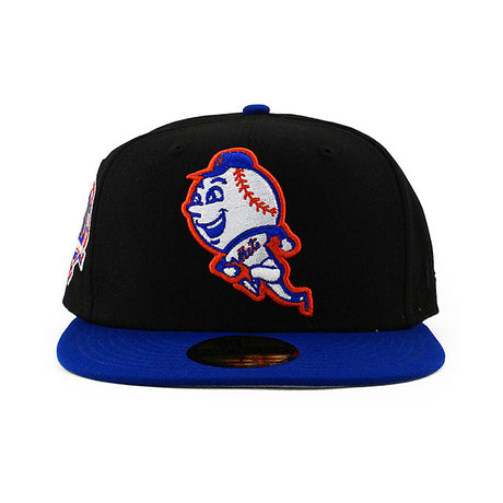ニューエラ キャップ 59FIFTY ニューヨーク メッツ MLB 60TH ANNIVERSARY RIPSTOP GREY BOTTOM FITTED CAP BLACK NEW ERA NEW YORK METS