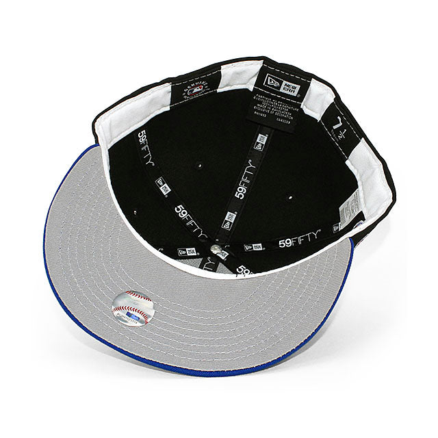 ニューエラ キャップ 59FIFTY ニューヨーク メッツ MLB 60TH ANNIVERSARY GREY BOTTOM FITTED CAP BLACK NEW ERA NEW YORK METS