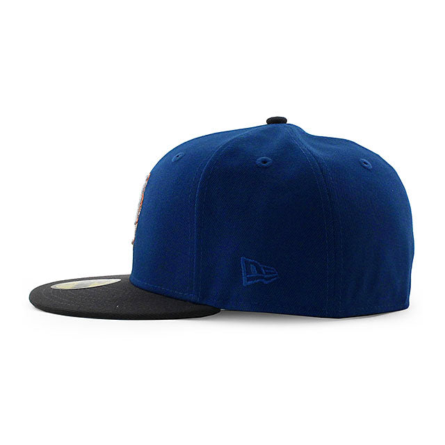 ニューエラ キャップ 59FIFTY ニューヨーク メッツ MLB 60TH ANNIVERSARY GREY BOTTOM FITTED CAP BLUE