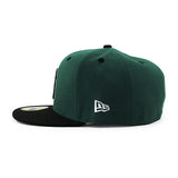 ニューエラ キャップ 59FIFTY アトランタ ブレーブス MLB 2T TEAM BASIC FITTED CAP PINE GREEN