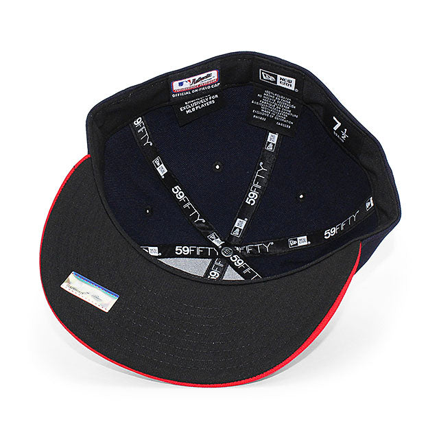 ニューエラ キャップ 59FIFTY セントルイス カージナルス MLB ON FIELD AUTHENTIC ALTERNATE 2 FITTED CAP NAVY