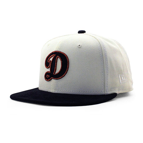ニューエラ キャップ 59FIFTY ロサンゼルス ドジャース MLB CORDUROY TEAM BASIC FITTED CAP CREAM