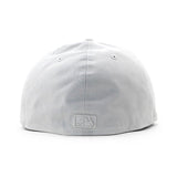 ニューエラ キャップ 59FIFTY ロサンゼルス ドジャース MLB TEAM BASIC FITTED CAP WHITEOUT