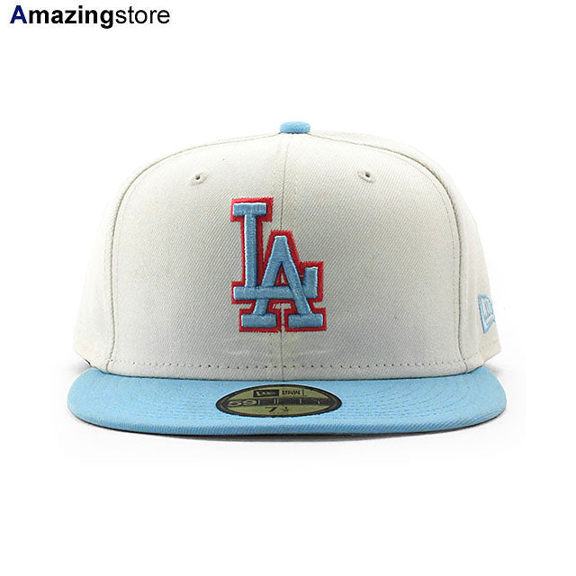 ニューエラ キャップ 59FIFTY ロサンゼルス ドジャース MLB 2T TEAM BASIC FITTED CAP C WHITE –  Amazingstore