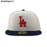 ニューエラ キャップ 59FIFTY ロサンゼルス ドジャース MLB 2T TEAM BASIC FITTED CAP STONE