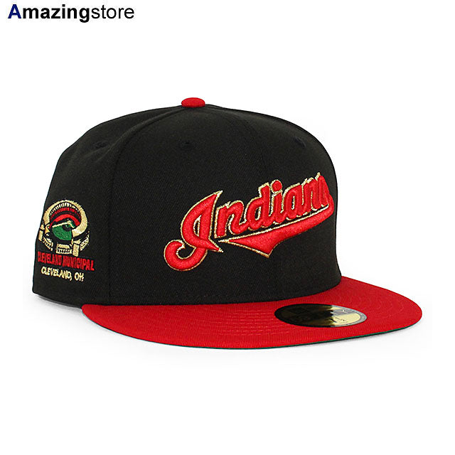 ニューエラ キャップ 59FIFTY クリーブランド インディアンス MLB MUNICIPAL STADIUM FITTED CAP BL –  Amazingstore