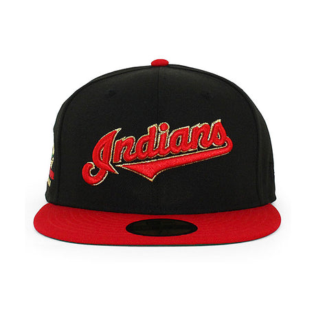 ニューエラ キャップ 59FIFTY クリーブランド インディアンス MLB MUNICIPAL STADIUM FITTED CAP BLACK