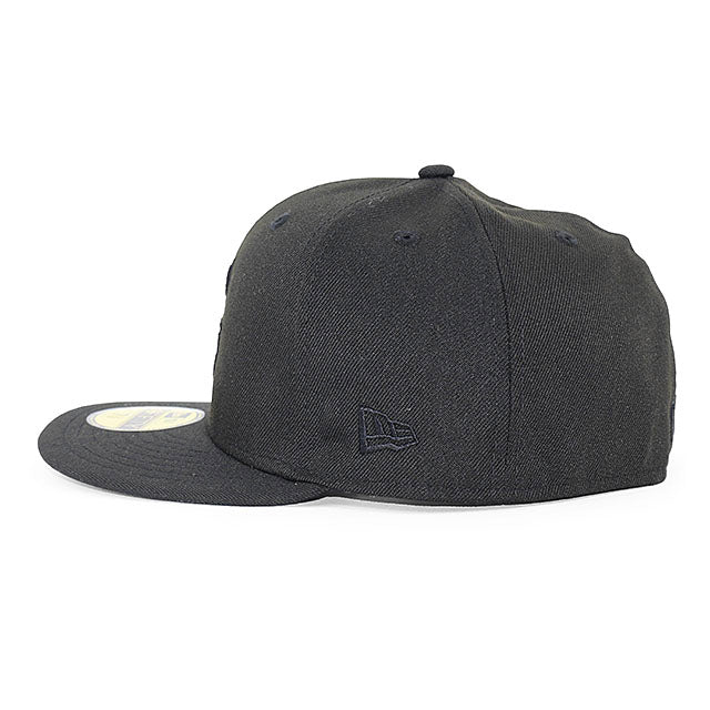 ニューエラ キャップ 59FIFTY シアトル マリナーズ MLB TEAM BASIC FITTED CAP BLACKOUT