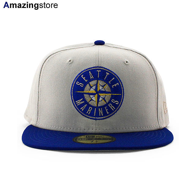 ニューエラ キャップ 59FIFTY シアトル マリナーズ MLB 2T TEAM BASIC FITTED CAP STONE –  Amazingstore