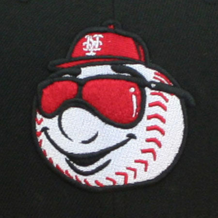 ニューエラ キャップ 59FIFTY ニューヨーク メッツ MLB SHADES MR MET FITTED CAP BLACK