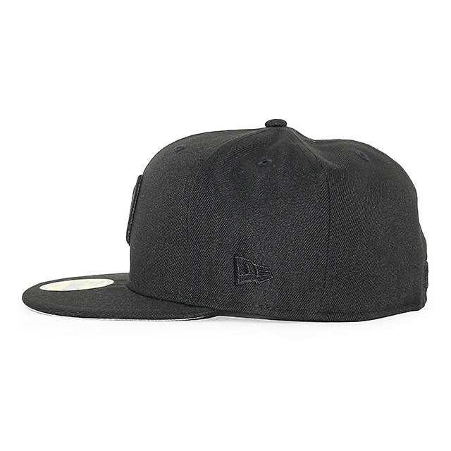 ニューエラ キャップ 59FIFTY ワシントン ナショナルズ MLB TEAM BASIC FITTED CAP BLACKOUT