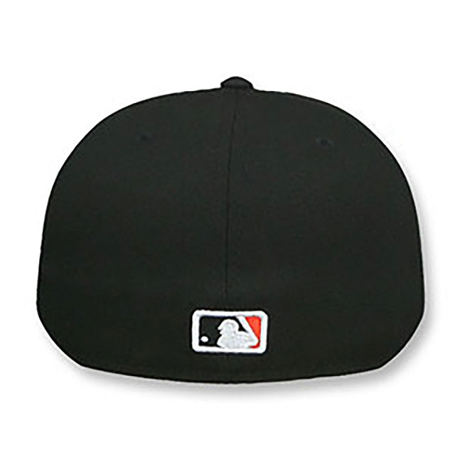 ニューエラ キャップ 59FIFTY ボルチモア オリオールズ MLB UPSIDE DOWN TEAM BASIC FITTED CAP BLACK