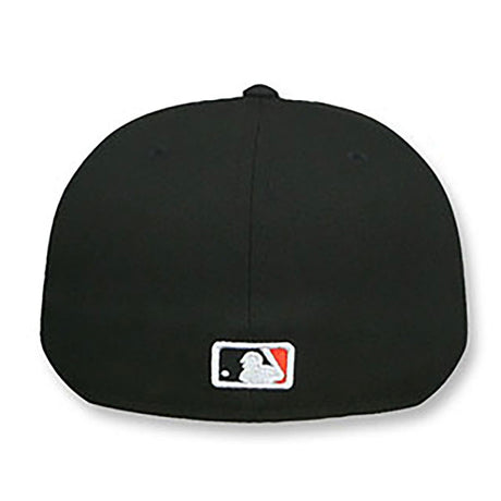 ニューエラ キャップ 59FIFTY ボルチモア オリオールズ MLB UPSIDE DOWN TEAM BASIC FITTED CAP BLACK